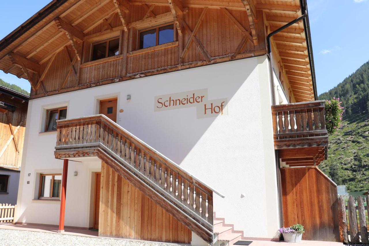 Schneiderhof Lejlighed Valdurna Eksteriør billede